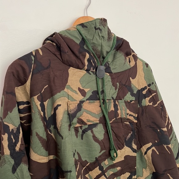 Vintage Army Pullover smock with hood - Picture 2 of 7